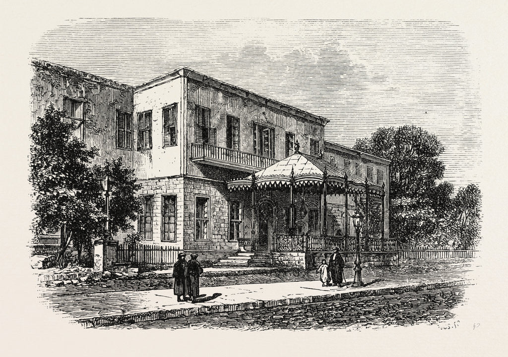 Detail of Shephard's Hotel by Anonymous