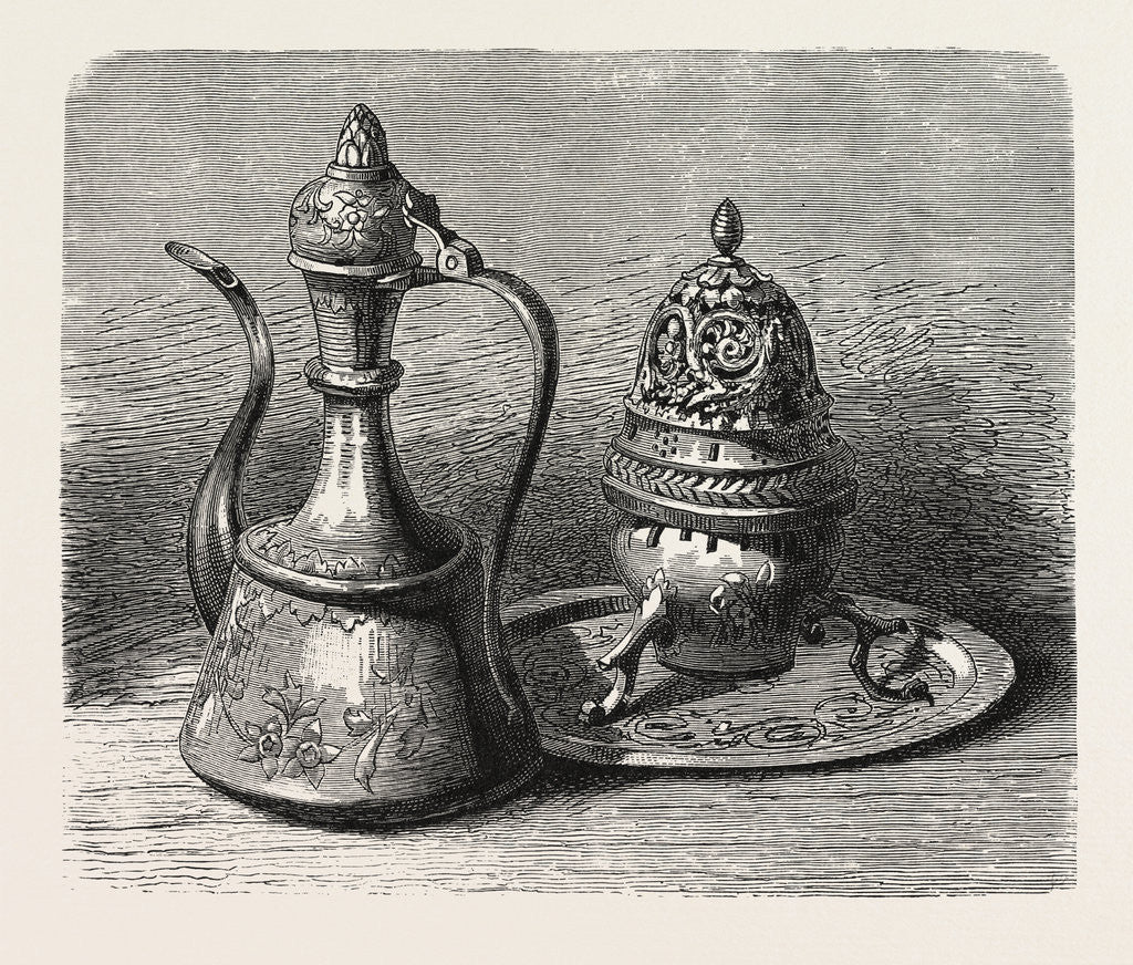 Detail of Arab Metal Utensils by Anonymous