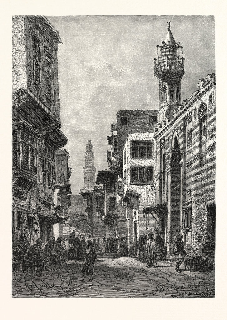 Detail of Street in Cairo by Anonymous