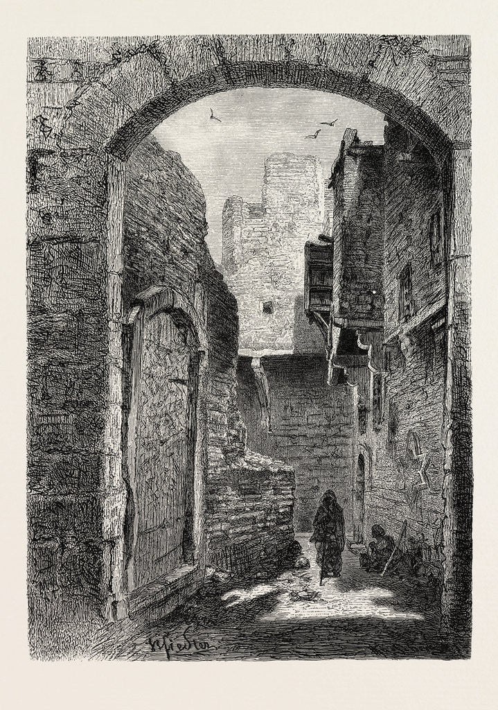 Detail of Lane in Cairo by Anonymous
