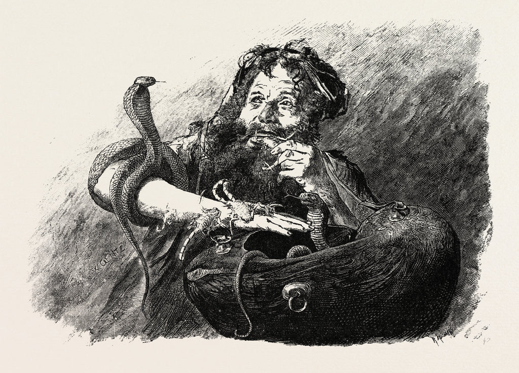 Detail of Dervish Eating Scorpions by Anonymous