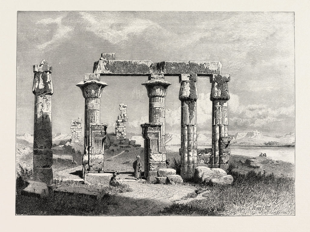 Detail of Colonnade by Anonymous