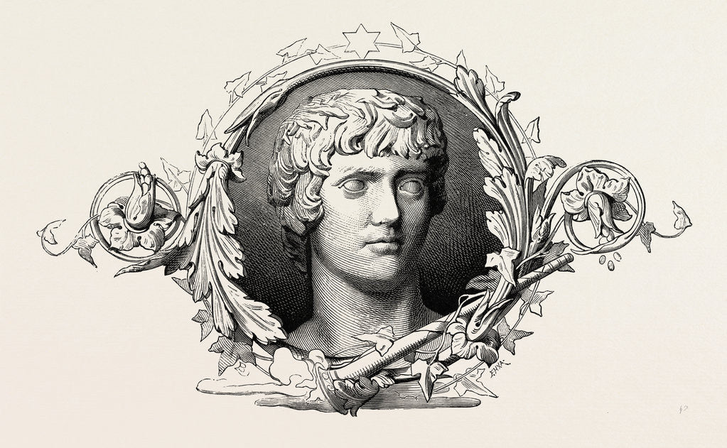 Detail of Egypt, Ornament, Engraving 1879 by Anonymous