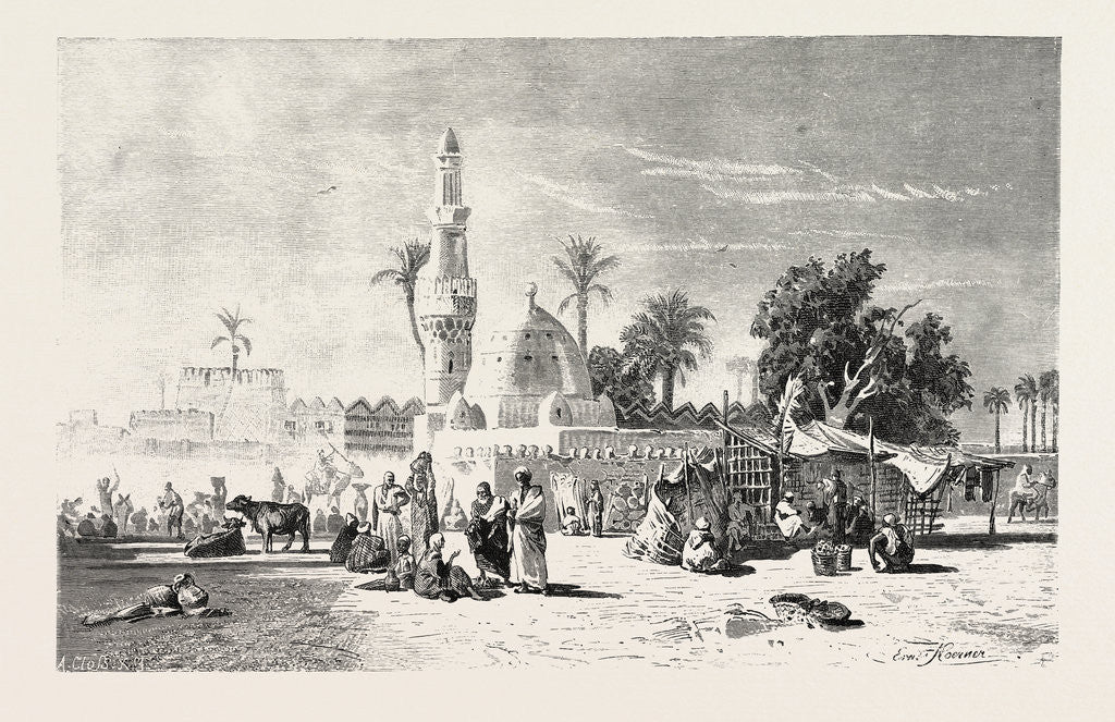 Detail of Sohag by Anonymous