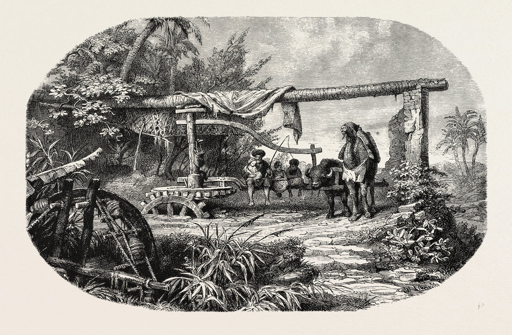 Detail of Water-wheel by Anonymous