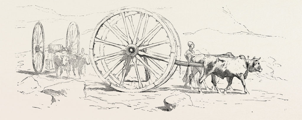 Detail of Transport of Stone by Anonymous