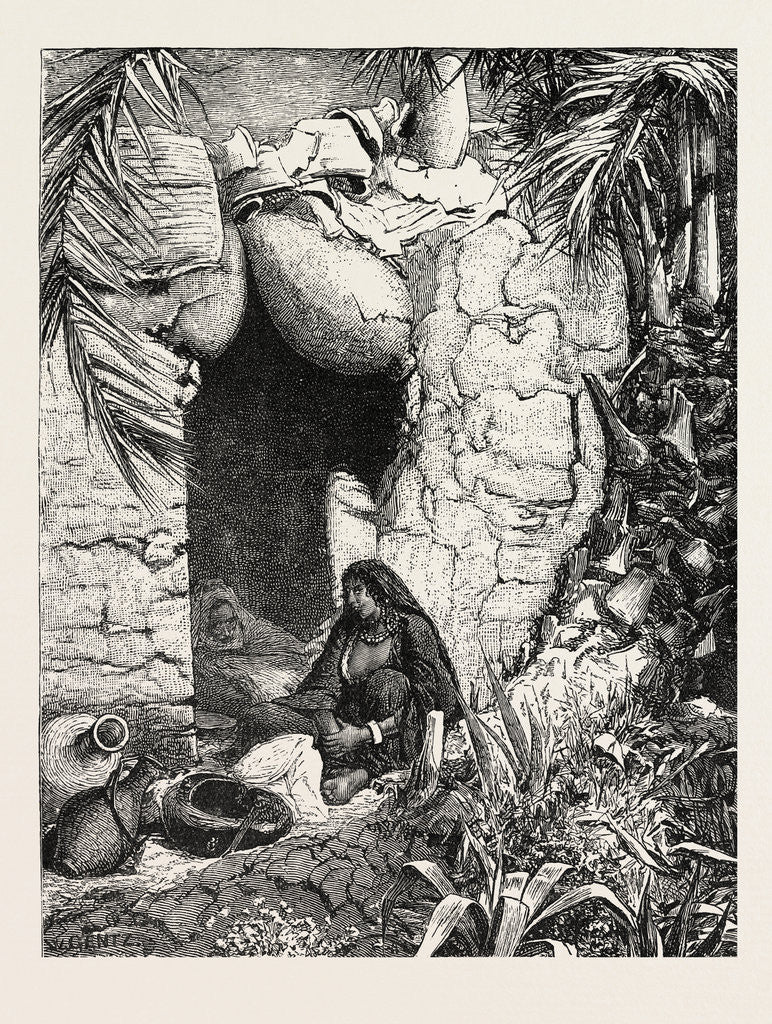 Detail of Hut of a Fellah by Anonymous