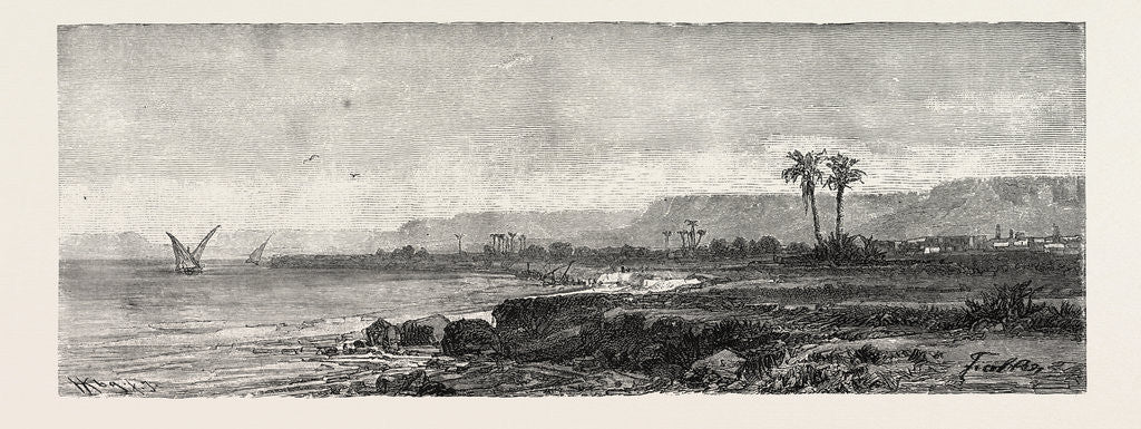 Detail of From Thebes To The Cataract by Anonymous