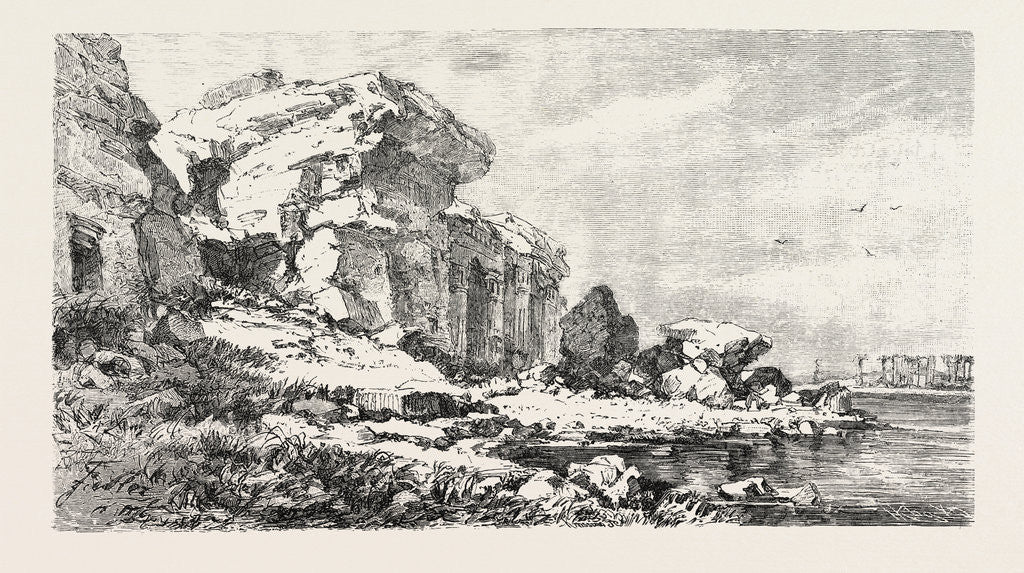 Detail of The Nile Tablets at Gebel Silsileh by Anonymous