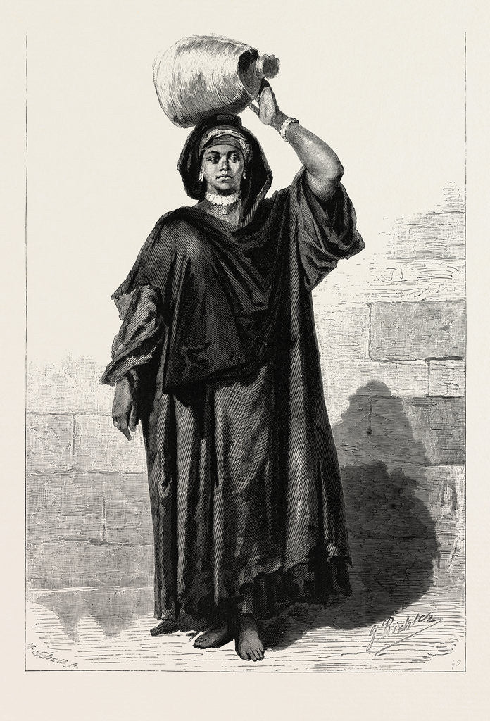 Detail of Fellah Woman by Anonymous