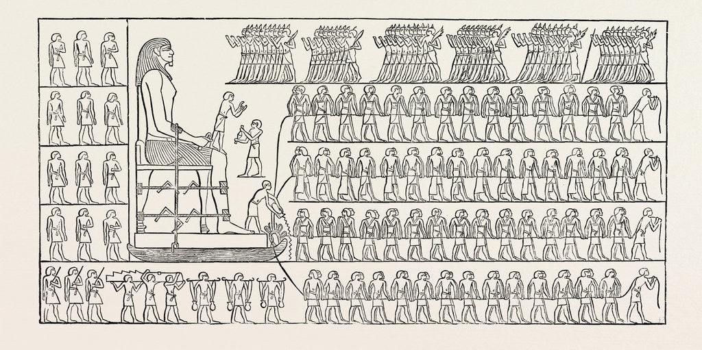 Detail of Transport of a Colossus by Anonymous