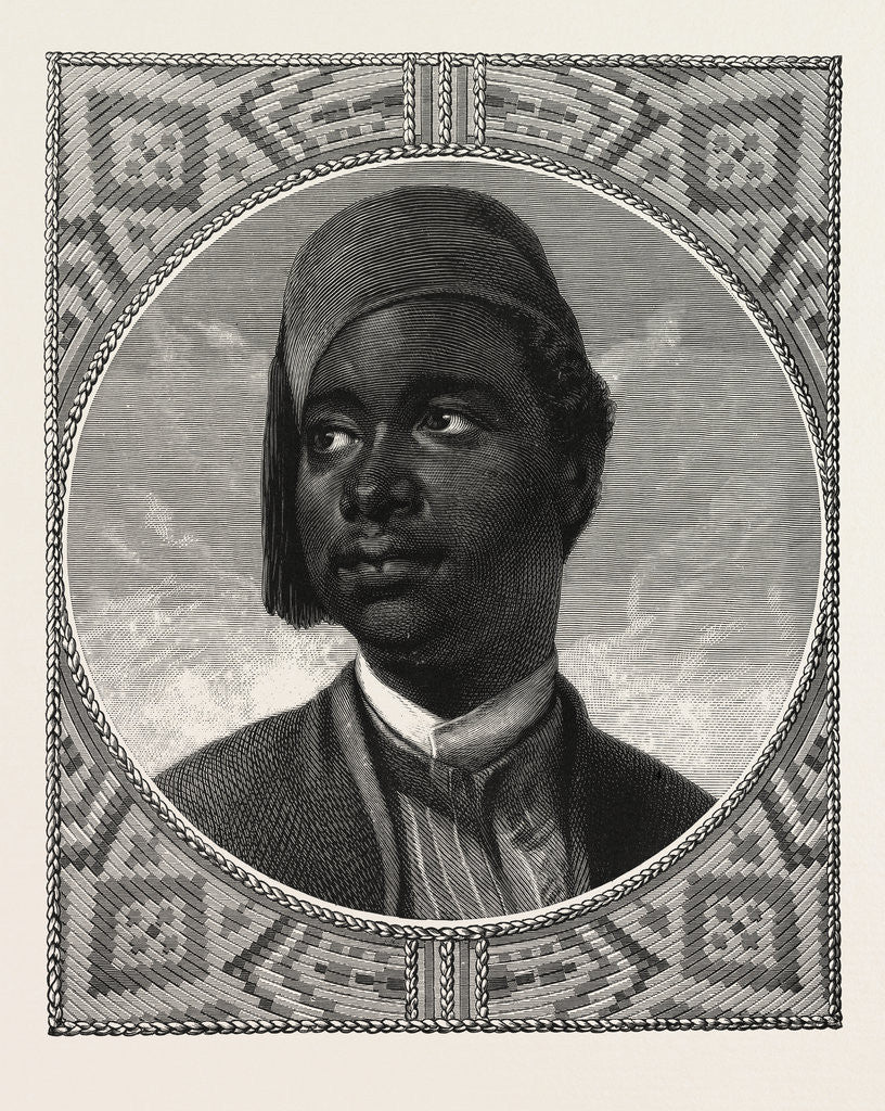 Detail of Nubian Official by Anonymous