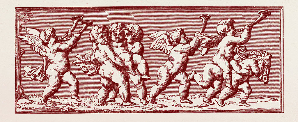 Detail of Freize Round the State Round the State Apartments of Buckingham Palace, UK, 1865: West Wall, No. 1 (Beginning from North) by Anonymous