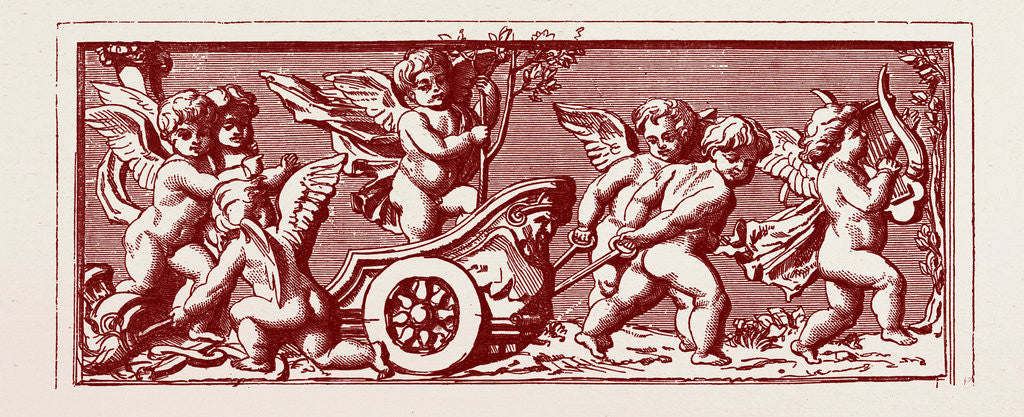 Detail of Freize Round the State Round the State Apartments of Buckingham Palace, UK, 1865: West Wall, No. 7 by Anonymous