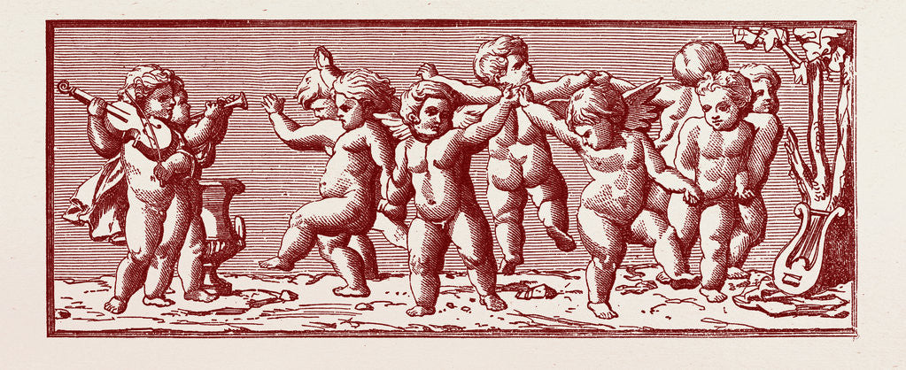 Detail of Freize Round the State Round the State Apartments of Buckingham Palace, UK, 1865: East Wall, No. 4 by Anonymous