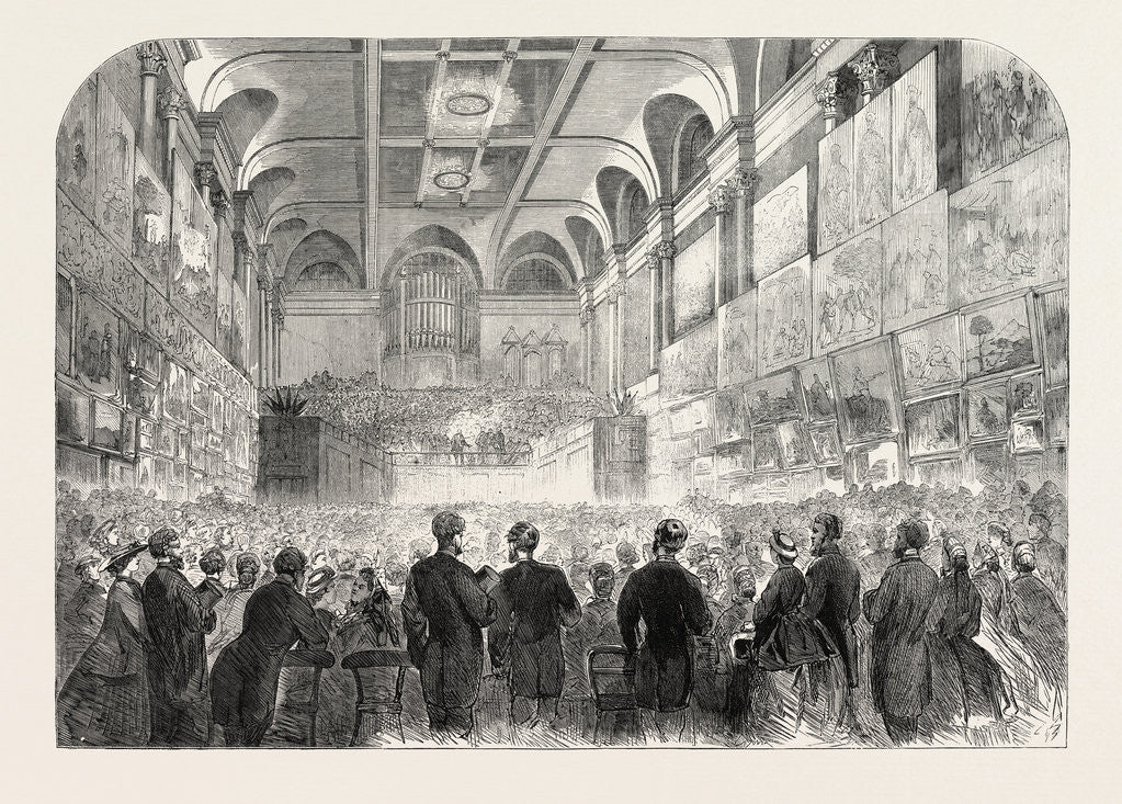 Detail of Award of Prizes at the Dublin International Exhibition: Address by Earl Russell, Ireland, 1865 by Anonymous