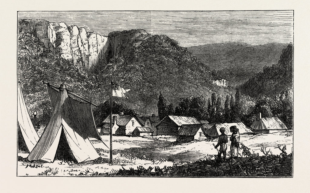 Detail of Utrecht, Zulu Border, Cape Colony, South Africa by Anonymous