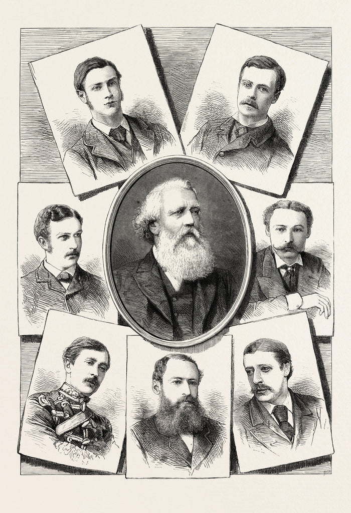 Detail of Rt. Hon, Austen Henry Layard (Ambassador) by Anonymous