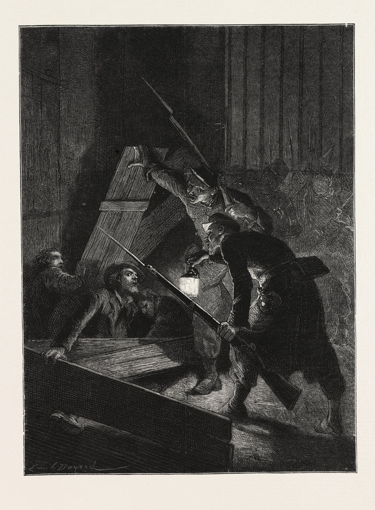 Detail of Other Deeds of Darkness, History of Crime, Victor Hugo by Anonymous