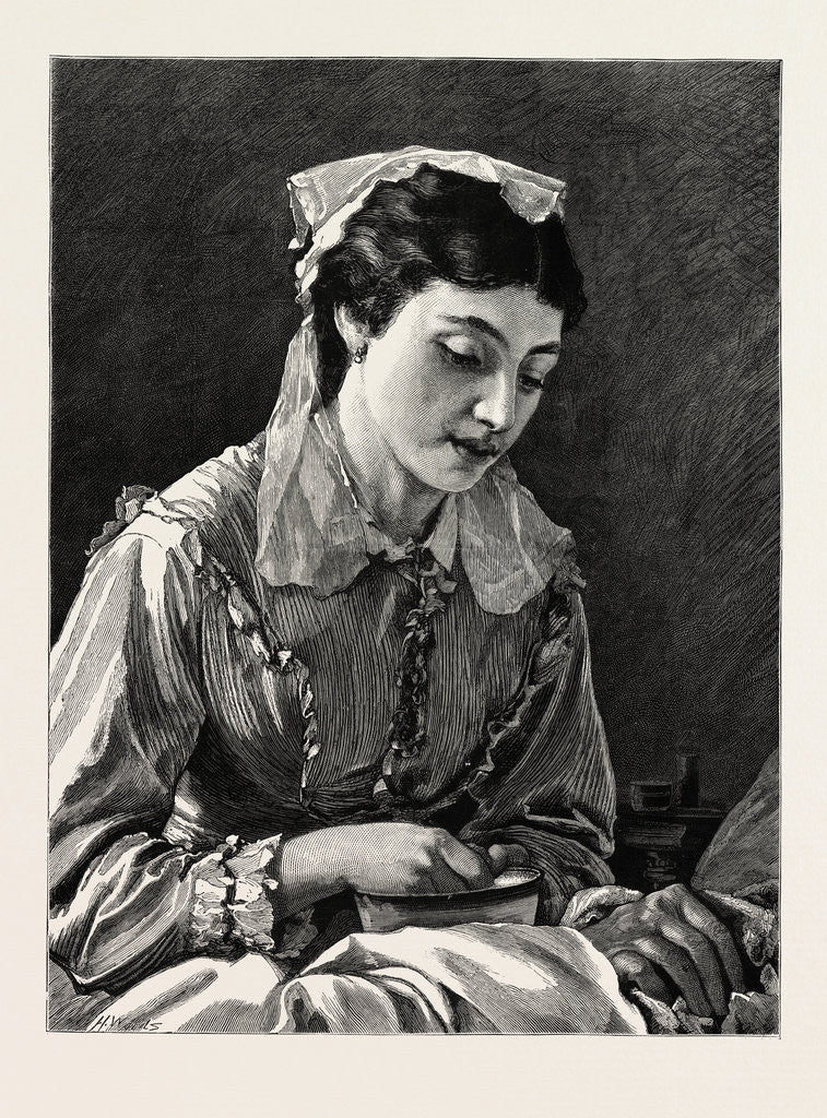 Detail of British Charitable Work in Turkey-a Hospital Nurse by Anonymous