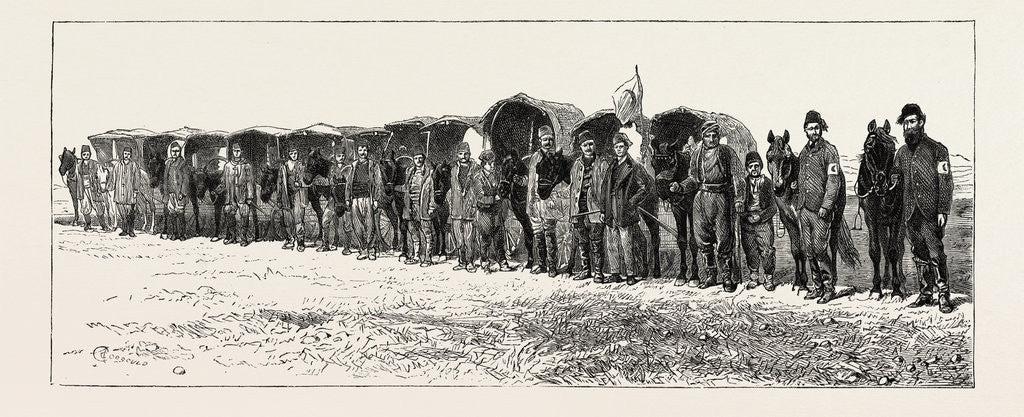 Detail of Dr. Stoker's Field Ambulance Corps (Stafford House Society), British in Turkey by Anonymous