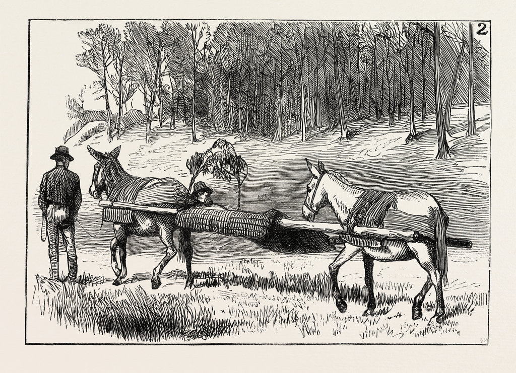 Detail of The War with the Sioux Indians by Anonymous