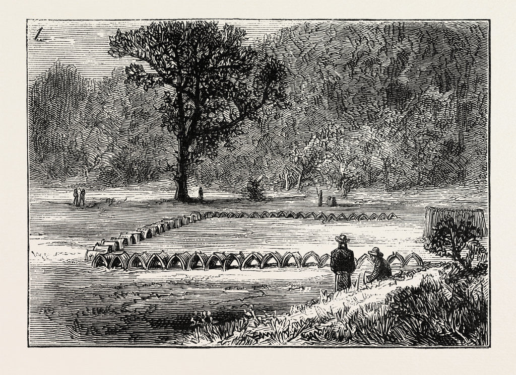 Detail of The War with the Sioux Indians by Anonymous