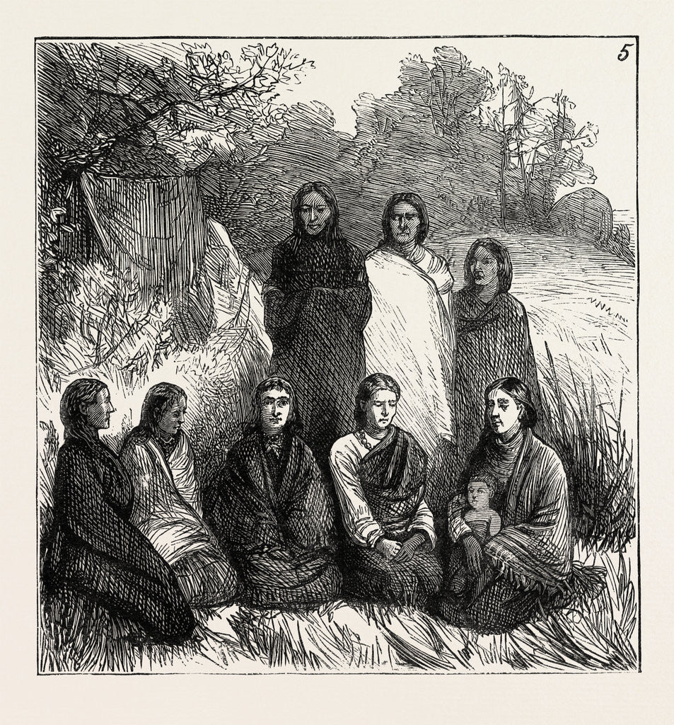 Detail of The War with the Sioux Indians by Anonymous