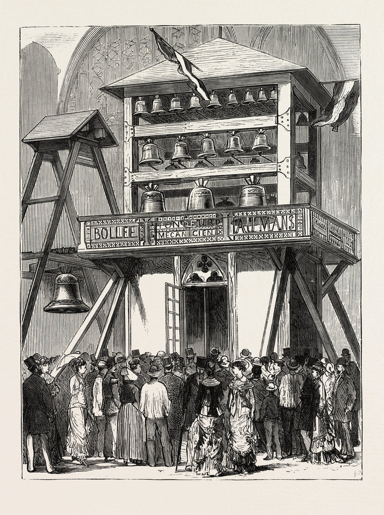 Detail of The Carillons, the Paris Exhibition, France by Anonymous