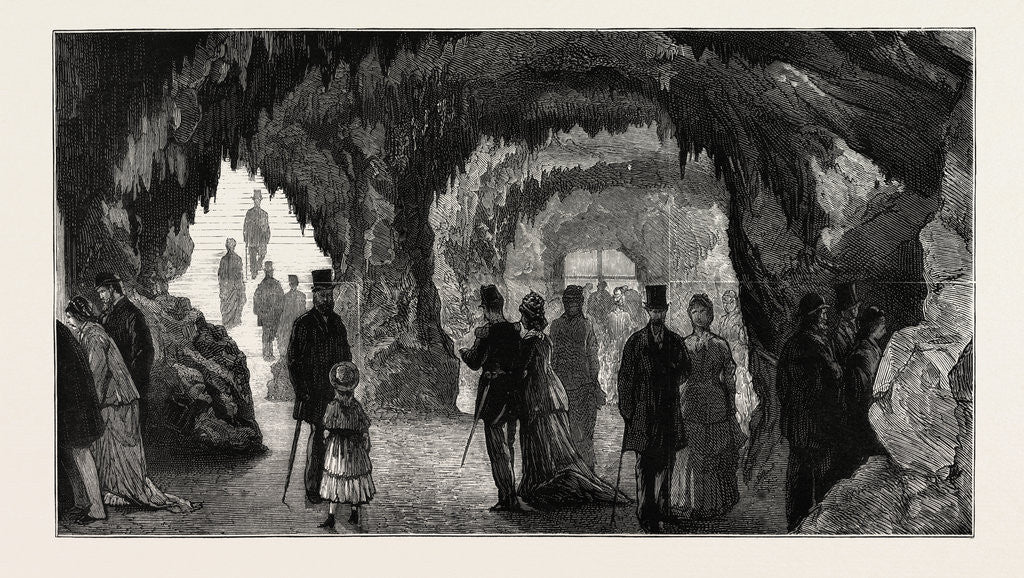 Detail of In the Aquarium on the Trocadero, the Paris Exhibition, France by Anonymous