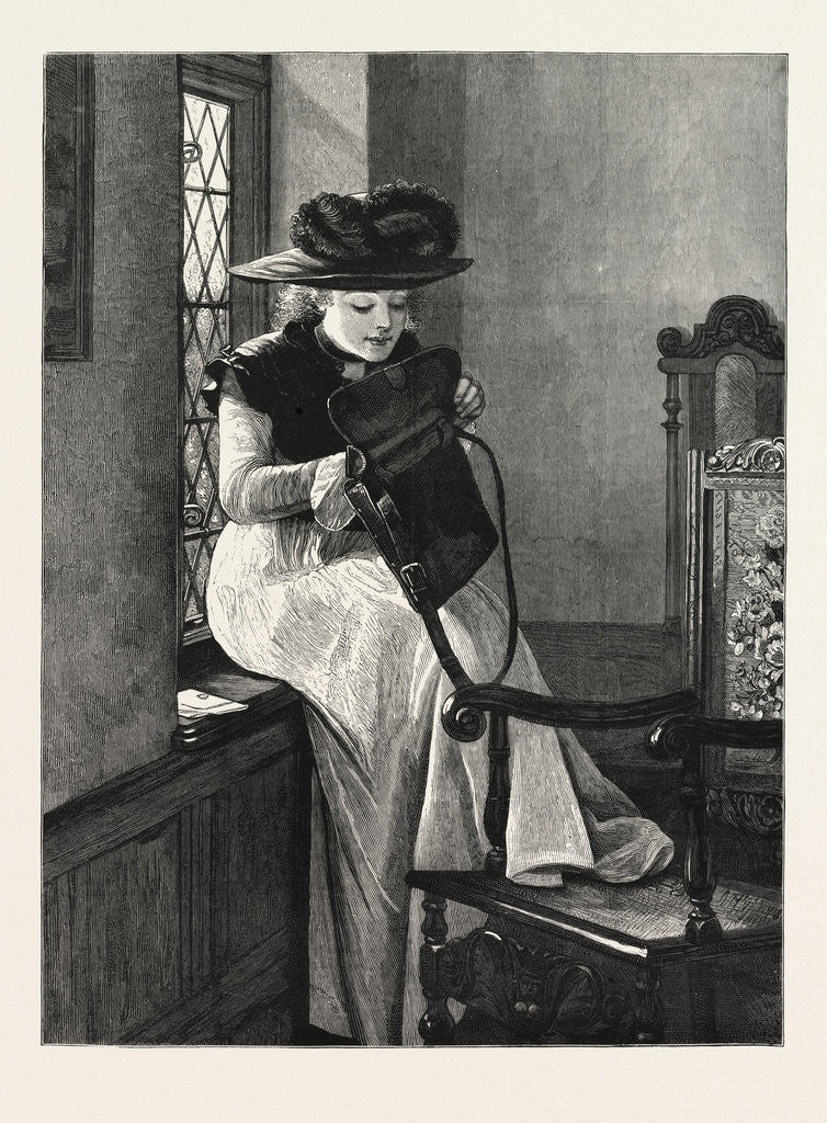 Detail of A Peep Into the Letter Bag by Anonymous