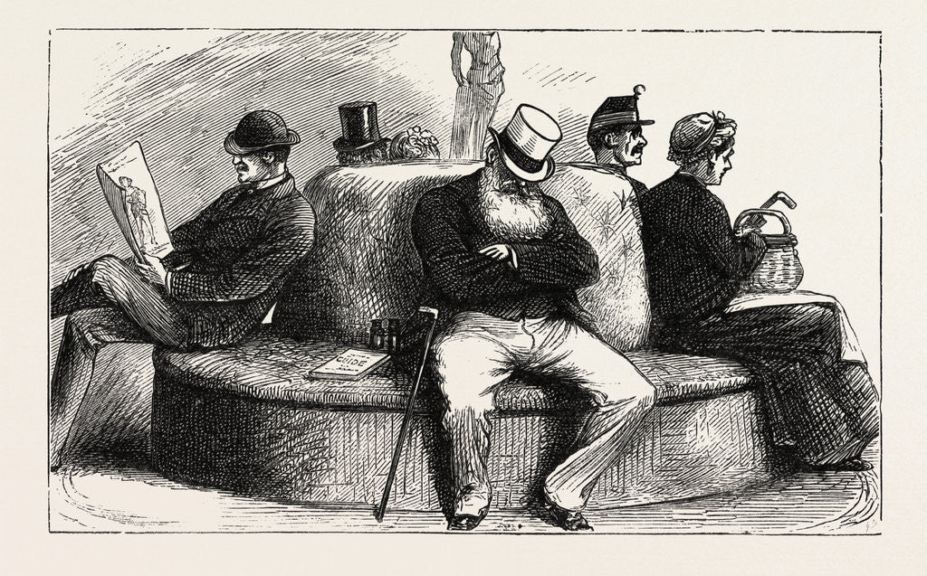 Detail of How Some People See the Exhibition, the Paris Exhibition, France by Anonymous