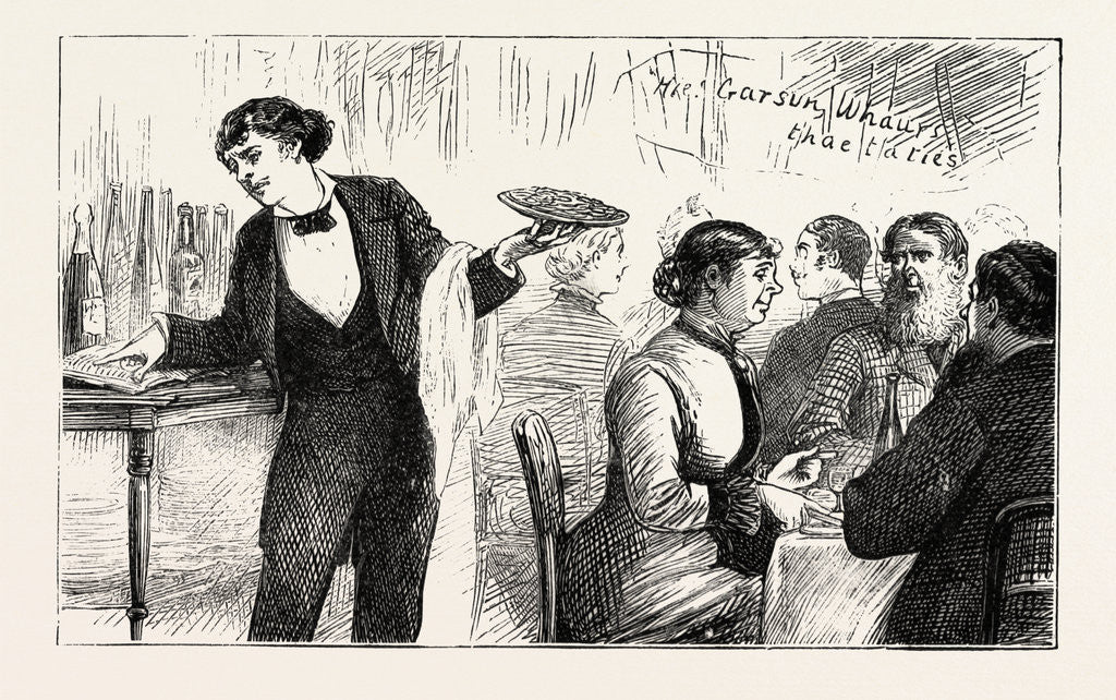 Detail of The Garyon and His Phrase Book, the Paris Exhibition, France by Anonymous