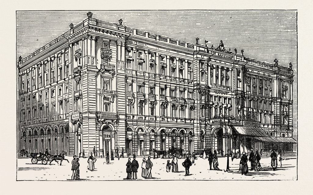 Detail of The Berlin Congress, the Kaiserhof, Where Lord Beaconsfield is Staying by Anonymous