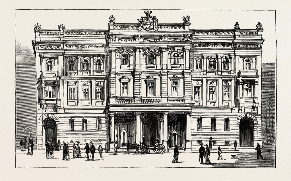 Detail of The Berlin Congress, the Austrian Embassy by Anonymous