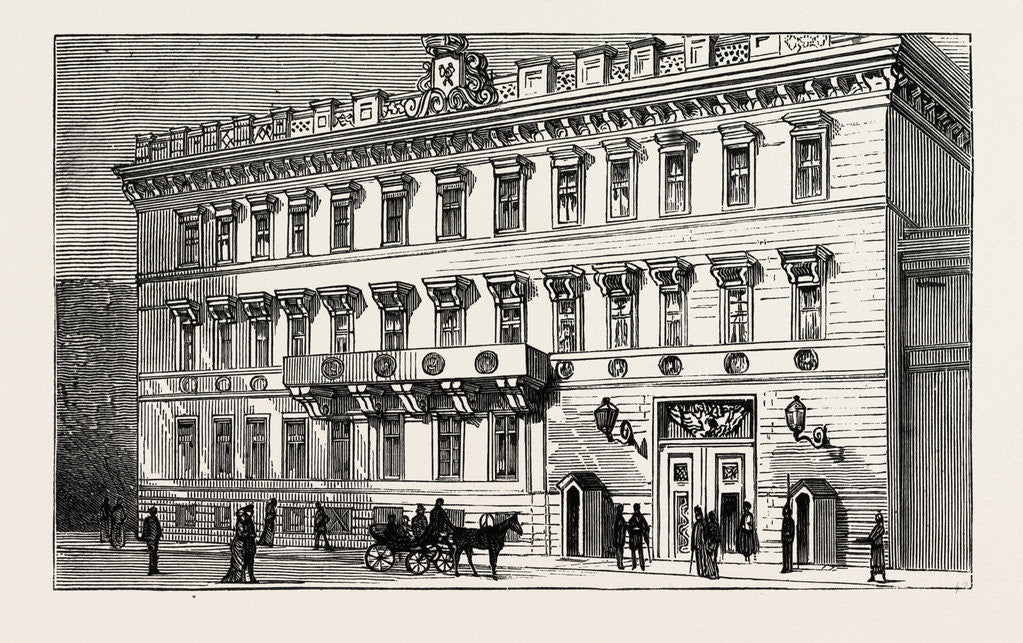 Detail of The Berlin Congress, the Russian Embassy by Anonymous