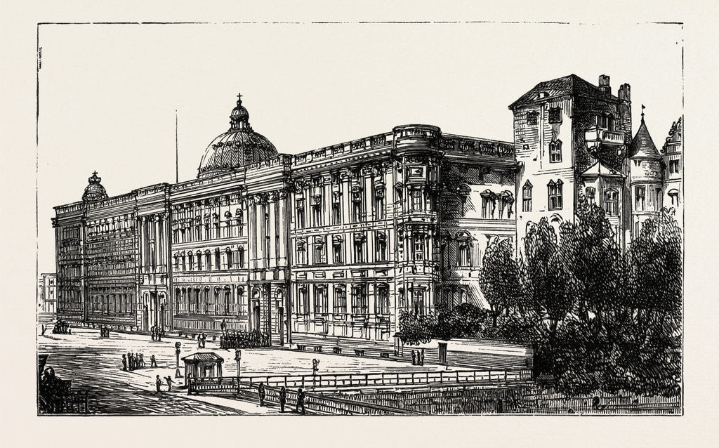 Detail of The Berlin Congress, the Royal Castle by Anonymous