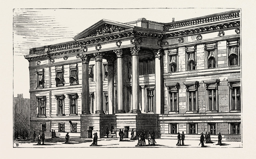 Detail of The Berlin Congress, the British Embassy by Anonymous