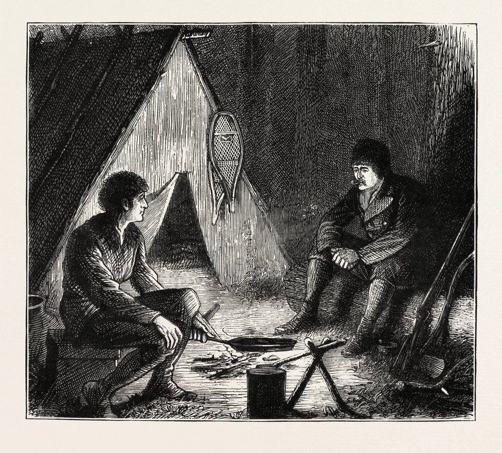 Detail of The Camp, Moose Steak by Anonymous