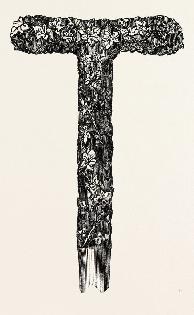 Detail of Ornamental Spade Used in Commencing the Central Dorset Railway, UK, 1856 by Anonymous