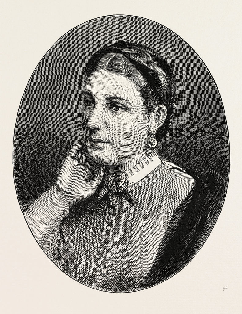 Detail of The Slavery Question in Eastern Africa: Lady Baker, 1873 by Anonymous
