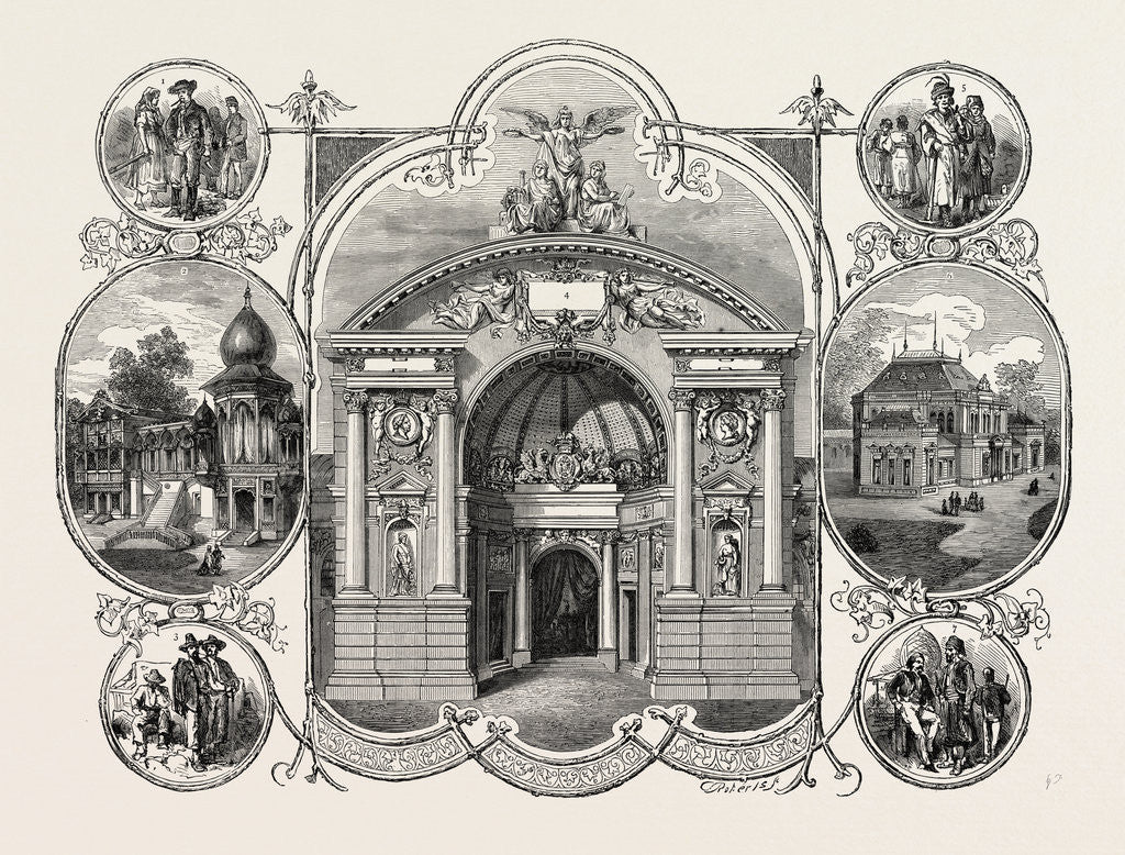 Detail of The Vienna Exhibition, Austria, 1873 by Anonymous
