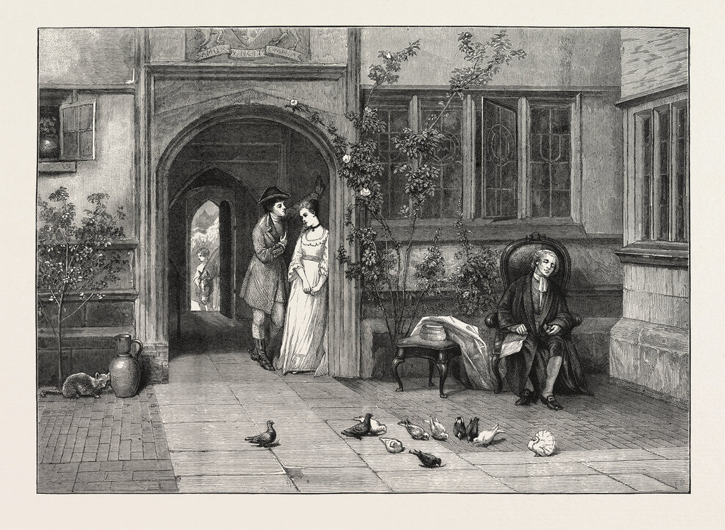 Detail of Pleading the Old Cause by Anonymous
