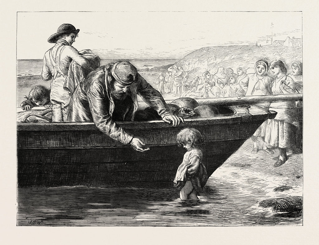 Detail of The Fisherman's Darling by Anonymous