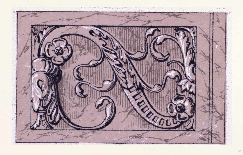 Detail of Renaissance Ornament by Anonymous