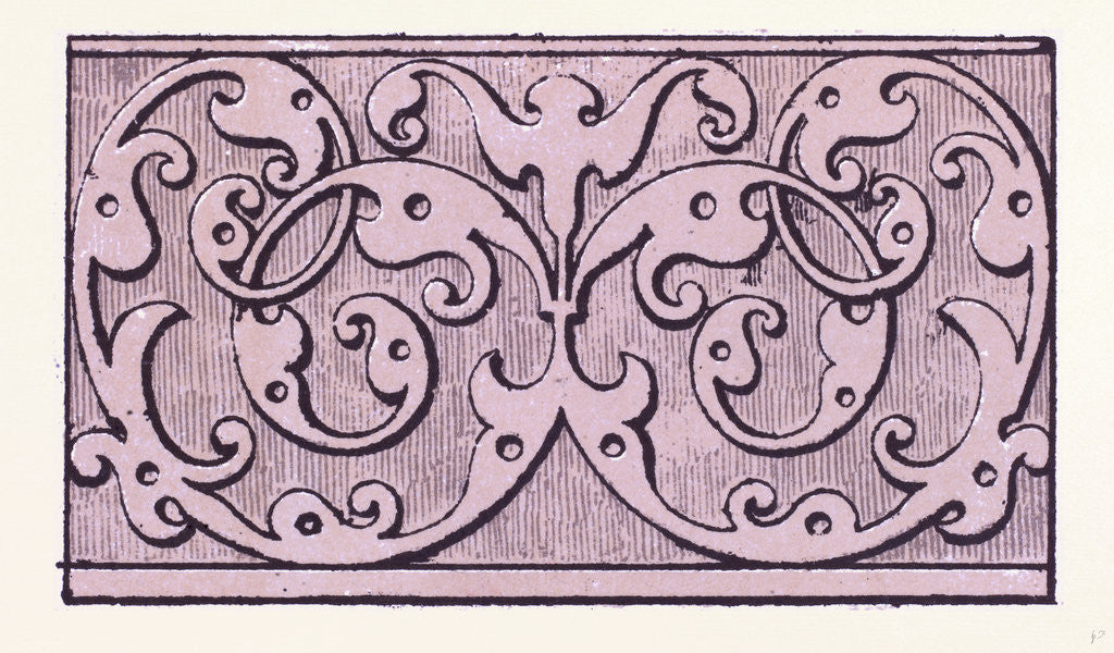 Detail of Elizabethan Ornament by Anonymous