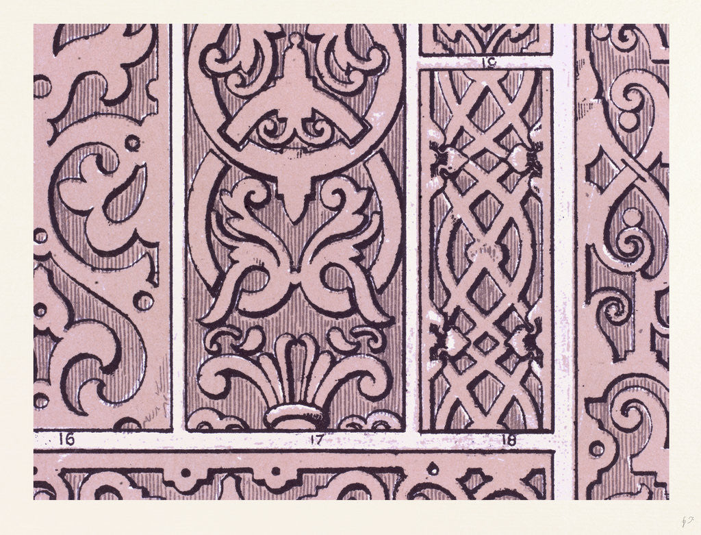 Detail of Elizabethan Ornament by Anonymous