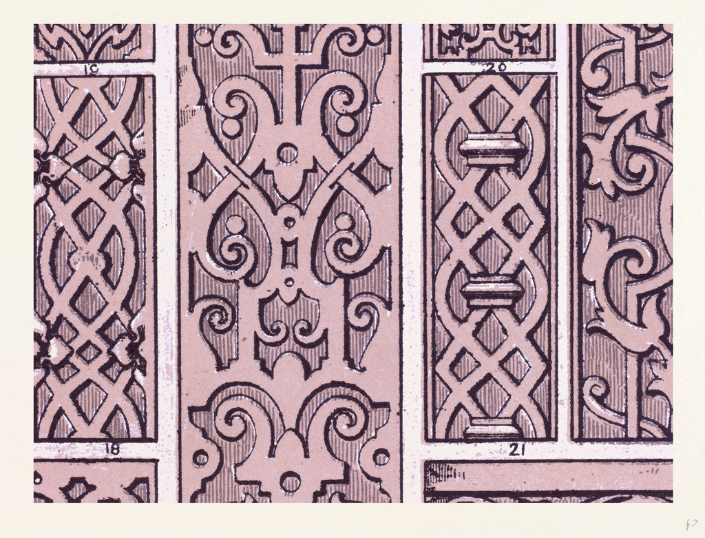 Detail of Elizabethan Ornament by Anonymous