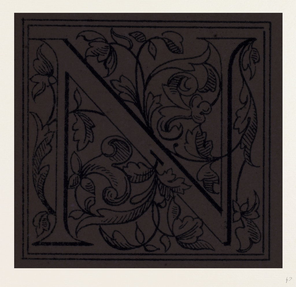 Detail of Italian Ornament by Anonymous