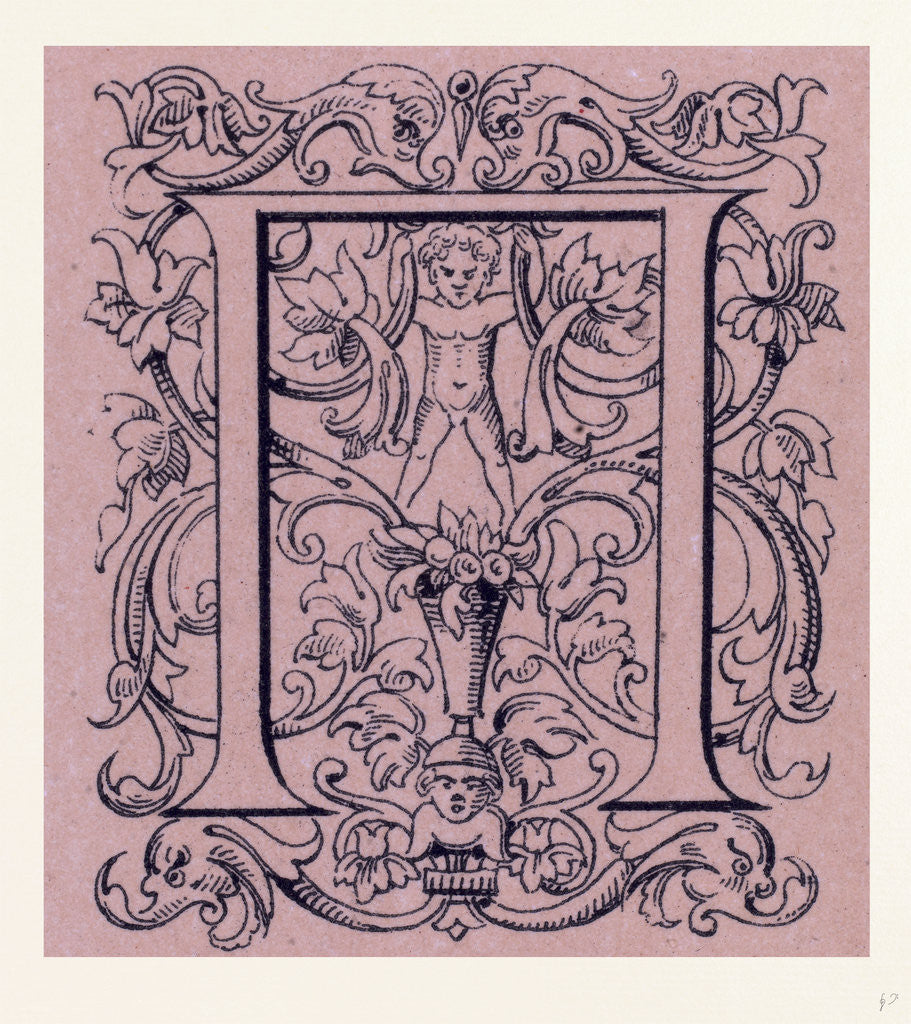 Detail of Italian Ornament by Anonymous